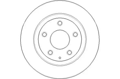 Тормозной диск (NATIONAL: NBD1904)
