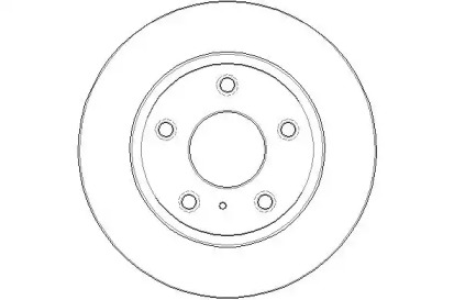 Тормозной диск (NATIONAL: NBD1909)