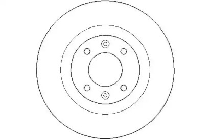 Тормозной диск (NATIONAL: NBD1910)