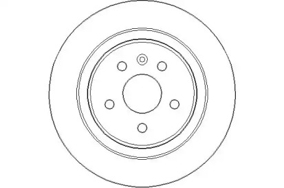 Тормозной диск (NATIONAL: NBD1916)