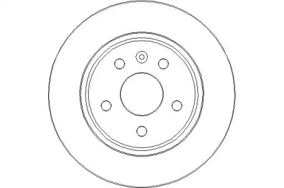 Тормозной диск (NATIONAL: NBD1917)