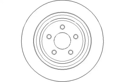 Тормозной диск (NATIONAL: NBD1921)