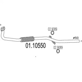 Трубка (MTS: 01.10550)