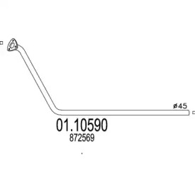 Трубка (MTS: 01.10590)