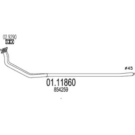 Трубка (MTS: 01.11860)