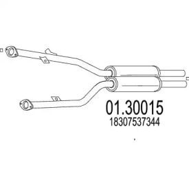 Амортизатор (MTS: 01.30015)