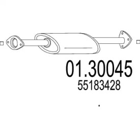 Амортизатор (MTS: 01.30045)