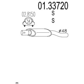 Амортизатор (MTS: 01.33720)