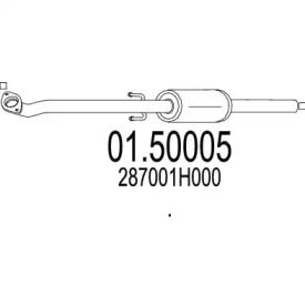 Амортизатор (MTS: 01.50005)