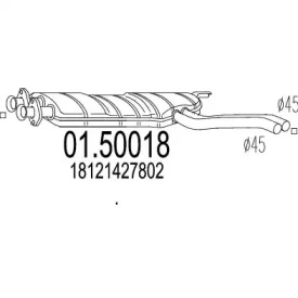 Амортизатор (MTS: 01.50018)