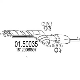 Амортизатор (MTS: 01.50035)