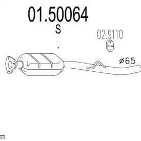 Амортизатор (MTS: 01.50064)