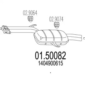 Амортизатор (MTS: 01.50082)