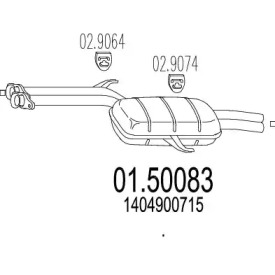 Амортизатор (MTS: 01.50083)