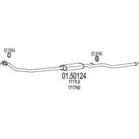 Амортизатор (MTS: 01.50124)