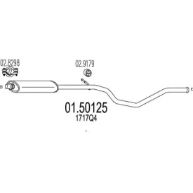 Амортизатор (MTS: 01.50125)