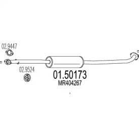 Амортизатор (MTS: 01.50173)