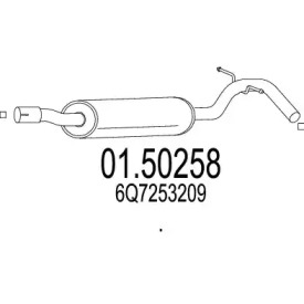 Амортизатор (MTS: 01.50258)