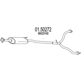 Амортизатор (MTS: 01.50272)