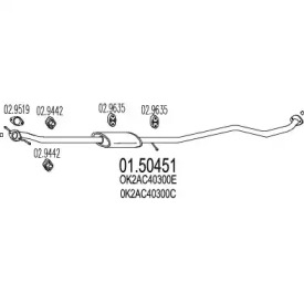 Амортизатор (MTS: 01.50451)