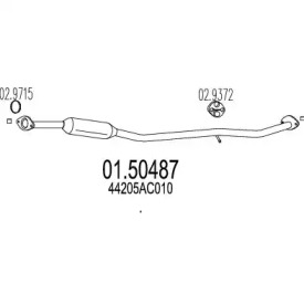 Амортизатор (MTS: 01.50487)