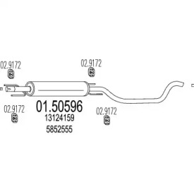 Амортизатор (MTS: 01.50596)