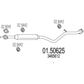 Амортизатор (MTS: 01.50625)