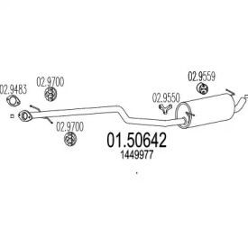 Амортизатор (MTS: 01.50642)