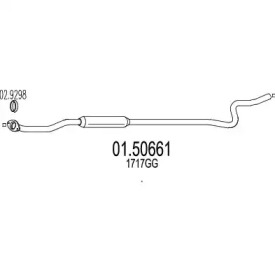 Амортизатор (MTS: 01.50661)