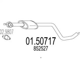 Амортизатор (MTS: 01.50717)