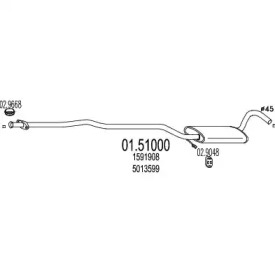 Амортизатор (MTS: 01.51000)