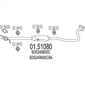 Амортизатор (MTS: 01.51080)