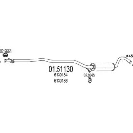 Амортизатор (MTS: 01.51130)