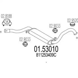 Амортизатор (MTS: 01.53010)