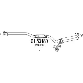 Амортизатор (MTS: 01.53180)