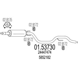 Амортизатор (MTS: 01.53730)