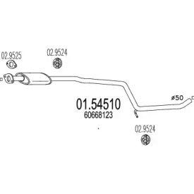 Амортизатор (MTS: 01.54510)