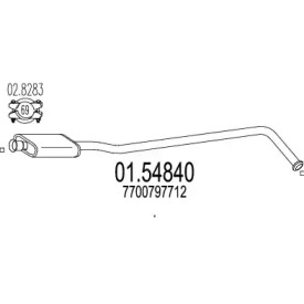 Амортизатор (MTS: 01.54840)