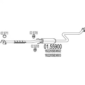 Амортизатор (MTS: 01.55900)