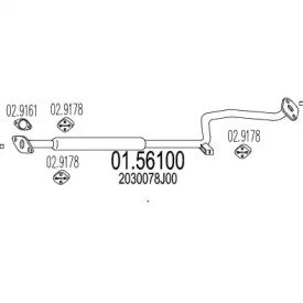 Амортизатор (MTS: 01.56100)