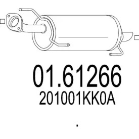 Амортизатор (MTS: 01.61266)