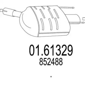 Амортизатор (MTS: 01.61329)