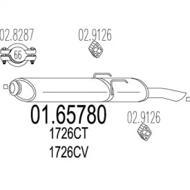 Амортизатор (MTS: 01.65780)