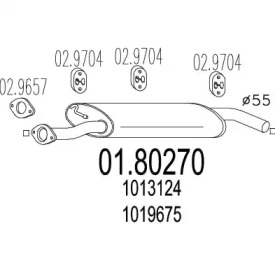 Амортизатор (MTS: 01.80270)