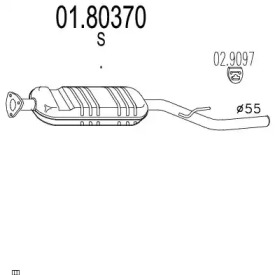 Амортизатор (MTS: 01.80370)