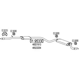 Амортизатор (MTS: 01.95330)