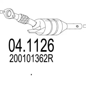 Катализатор (MTS: 04.1126)
