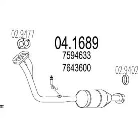 Катализатор (MTS: 04.1689)