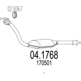 Катализатор (MTS: 04.1768)