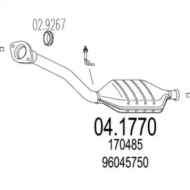 Катализатор (MTS: 04.1770)